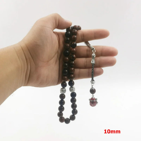 Red Mahogany Obsidian Prayer Beads-ToShay.org