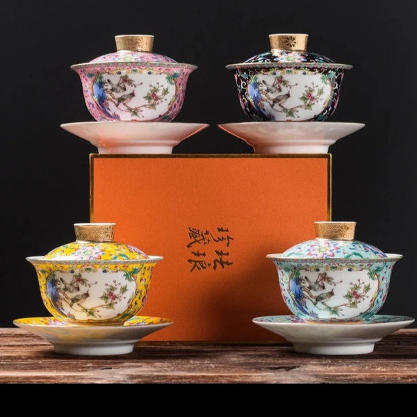 Gaiwan Ceramic Tea Tureen-ToShay.org