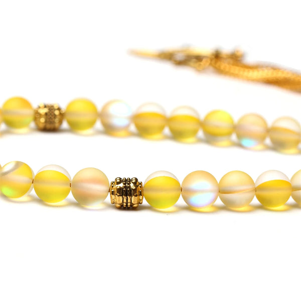 Yellow Prayer Beads-ToShay.org