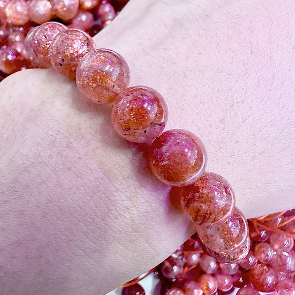 Orange Sunstone Bead Bracelets-ToShay.org