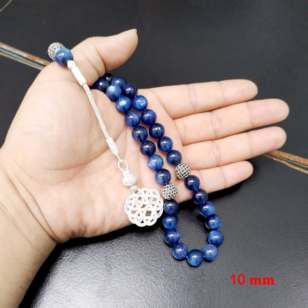 Blue Kyanite Prayer Beads-ToShay.org