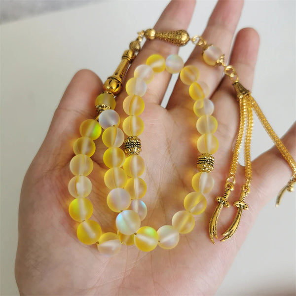 Yellow Prayer Beads-ToShay.org