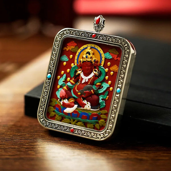 Thangka Painting Box Pendant-ToShay.org