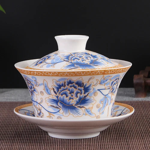 Gaiwan Ceramic Tea Tureen-ToShay.org