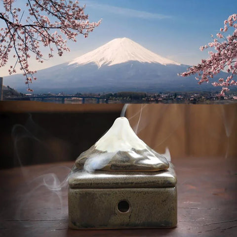 Mountain Backflow Incense Holder-ToShay.org