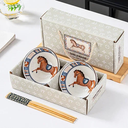 Panda Ceramic Bowls Gift Set-ToShay.org