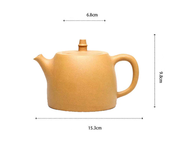 Yellow Yixing Clay Teapot-ToShay.org