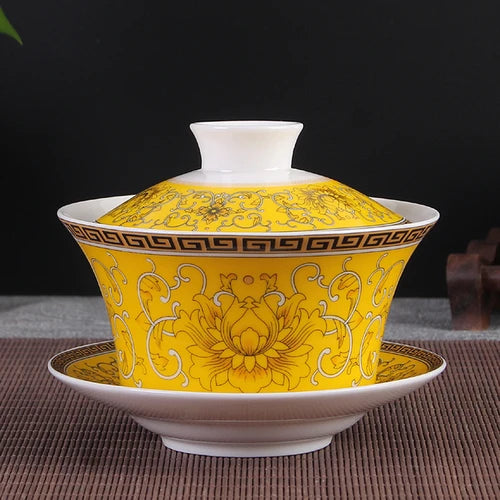 Gaiwan Ceramic Tea Tureen-ToShay.org