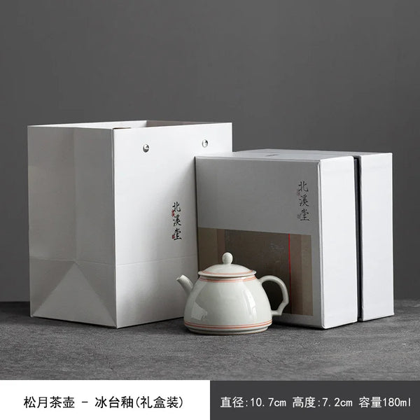 Glazed Ceramic Teapot-ToShay.org