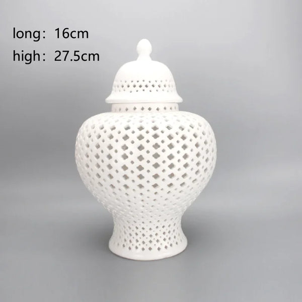 Gold Glaze Ceramic Vase-ToShay.org