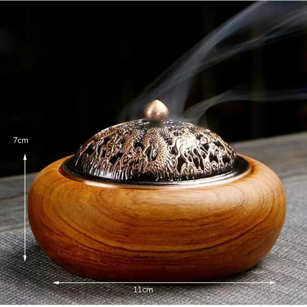 Wood Incense Burner-ToShay.org