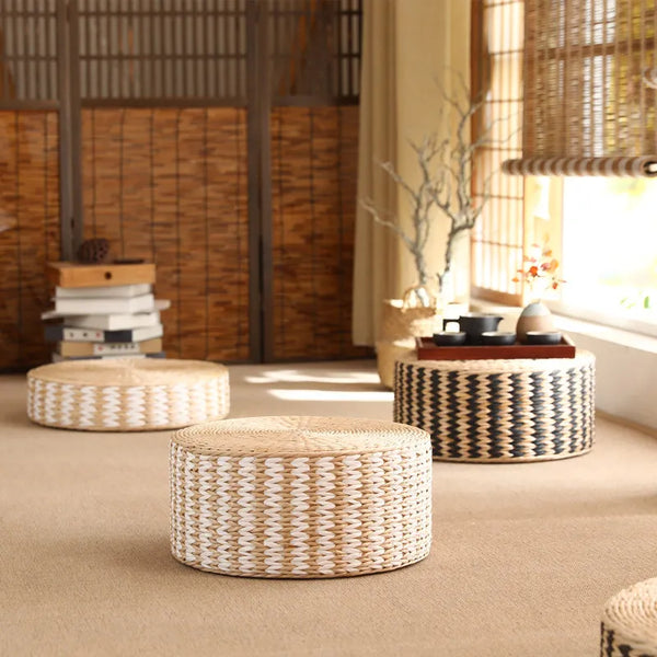 Rattan Floor Cushion-ToShay.org