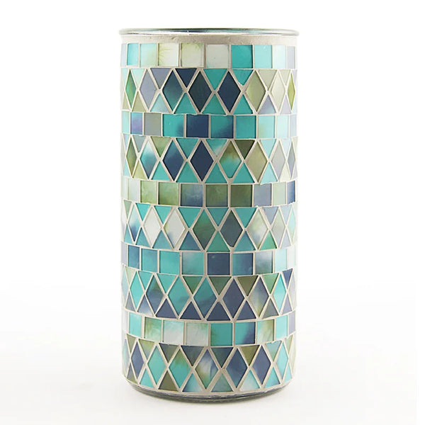 Mosaic Glass Vase-ToShay.org