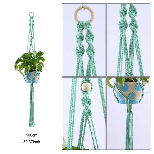 Macrame Plant Baskets-ToShay.org