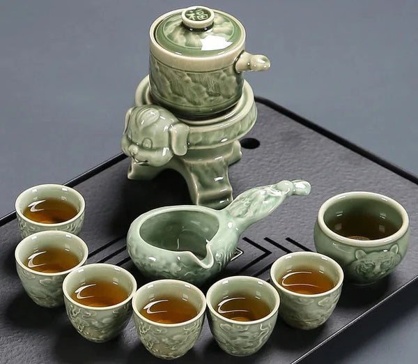 Celadon Zodiac Tea Sets-ToShay.org