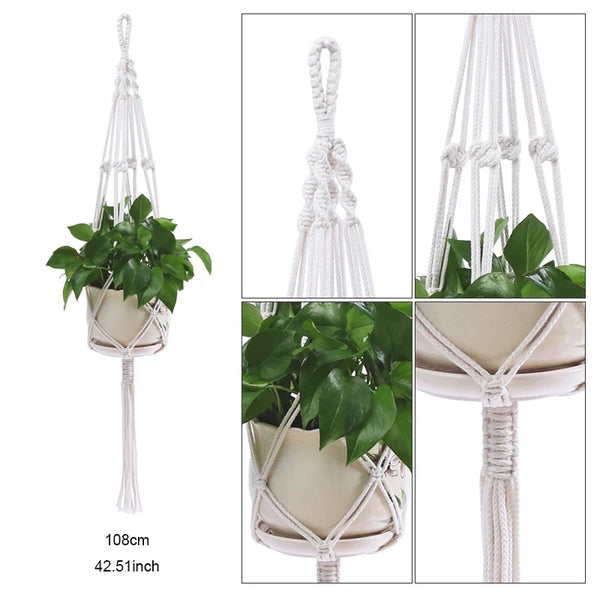 Macrame Plant Baskets-ToShay.org