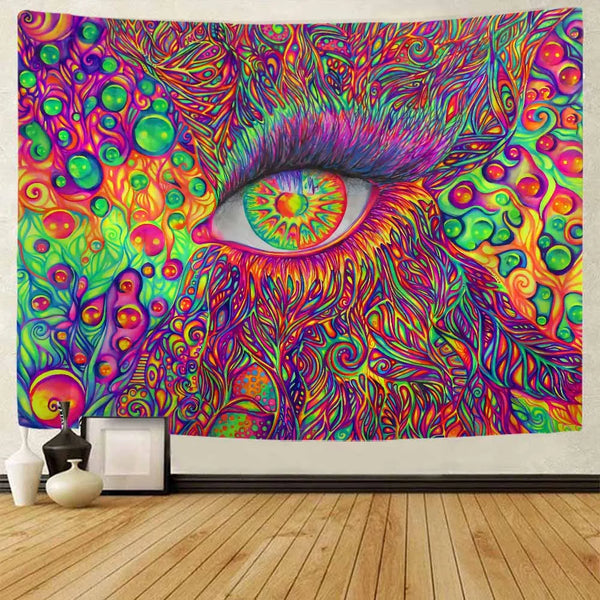 Psychedelic Art Tapestry-ToShay.org