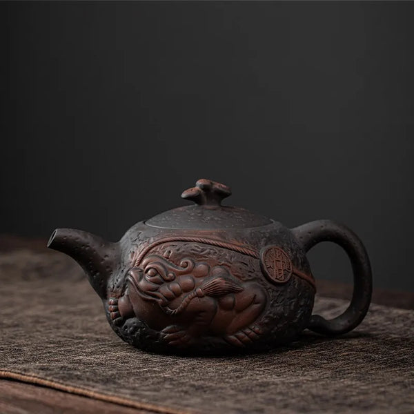 Toad Clay Teapot-ToShay.org