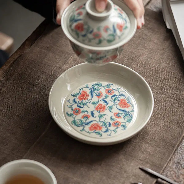 Gaiwan Ceramic Tea Tureen-ToShay.org