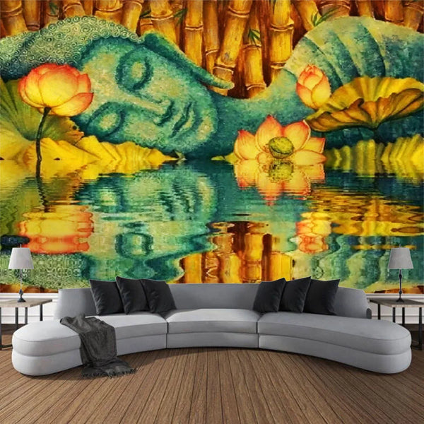 Buddha Art Tapestry-ToShay.org