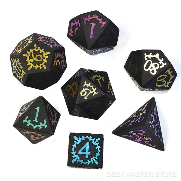 Crystal Platonic Solid Dice-ToShay.org