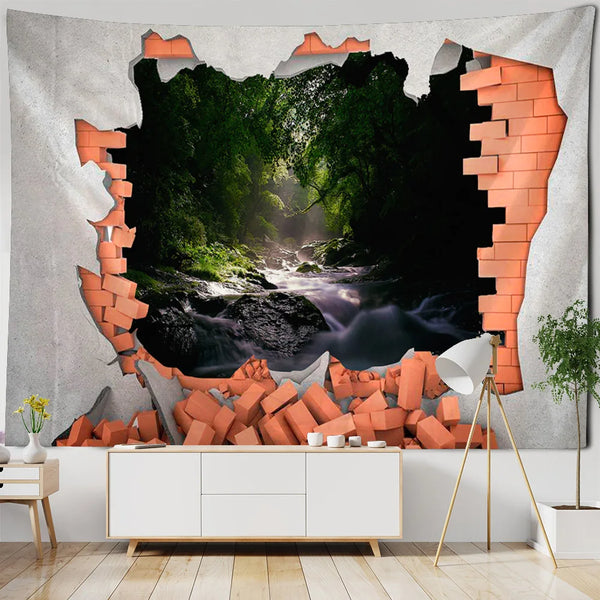 Garden Wall Tapestry-ToShay.org