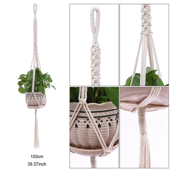 Macrame Plant Baskets-ToShay.org