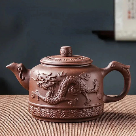 Dragon Clay Tea Pot-ToShay.org