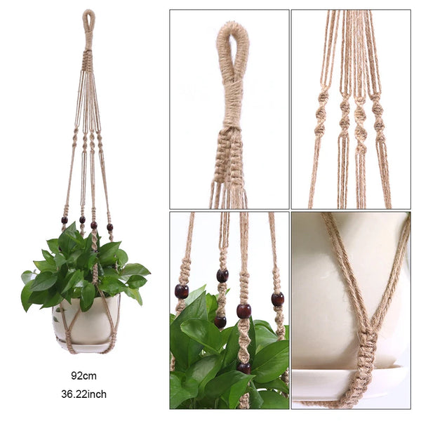 Macrame Plant Baskets-ToShay.org