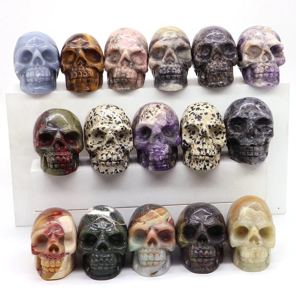 Mixed Crystals Skulls-ToShay.org