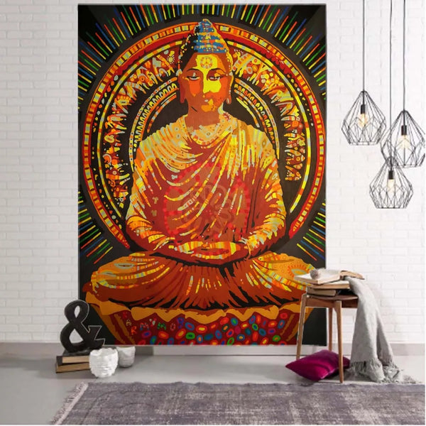 Buddha Art Tapestry-ToShay.org