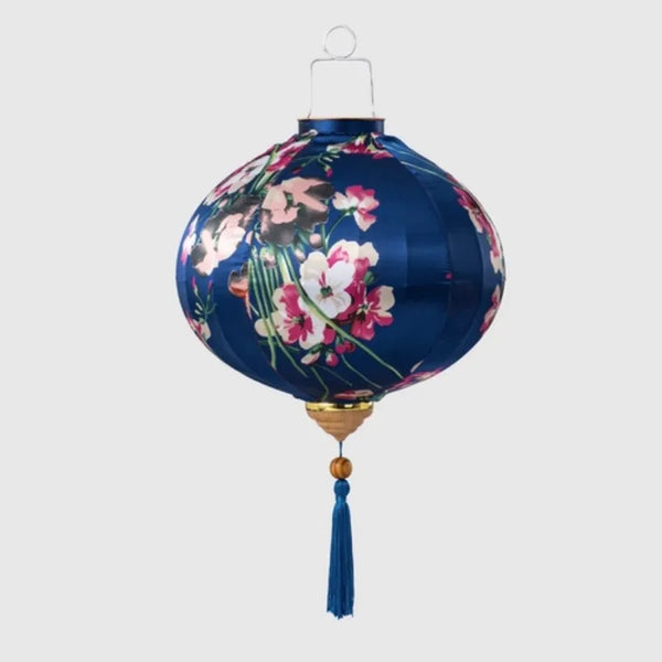 Flower Print Cloth Lantern-ToShay.org