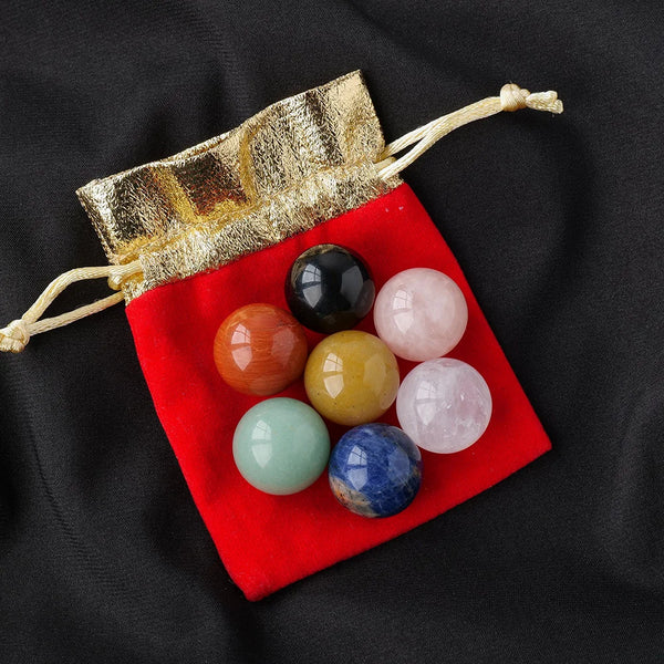 Chakra Crystal Ball Set-ToShay.org