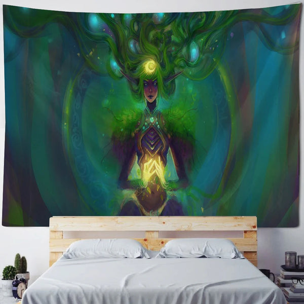 Psychedelic Art Tapestry-ToShay.org