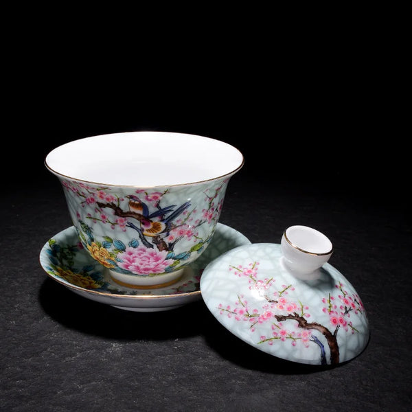 Gaiwan Ceramic Tea Bowls-ToShay.org