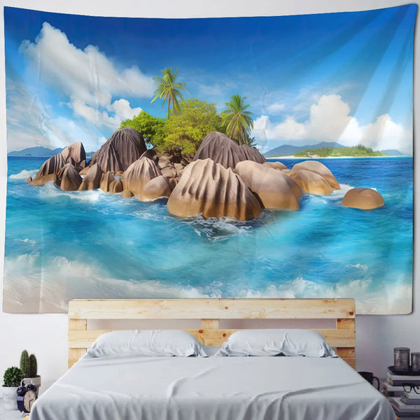 Seascape Art Tapestry-ToShay.org