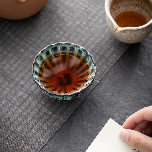 Glazed Ceramic Tea Cup-ToShay.org