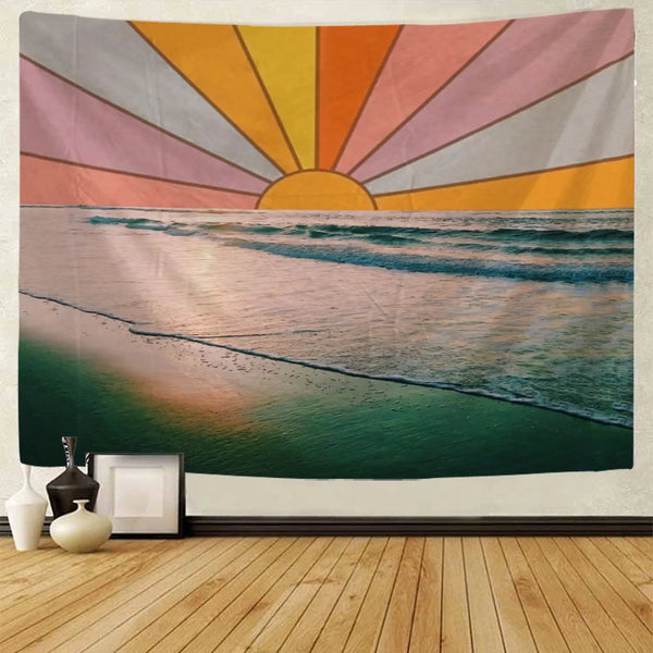 Sun Ray Art Tapestry-ToShay.org