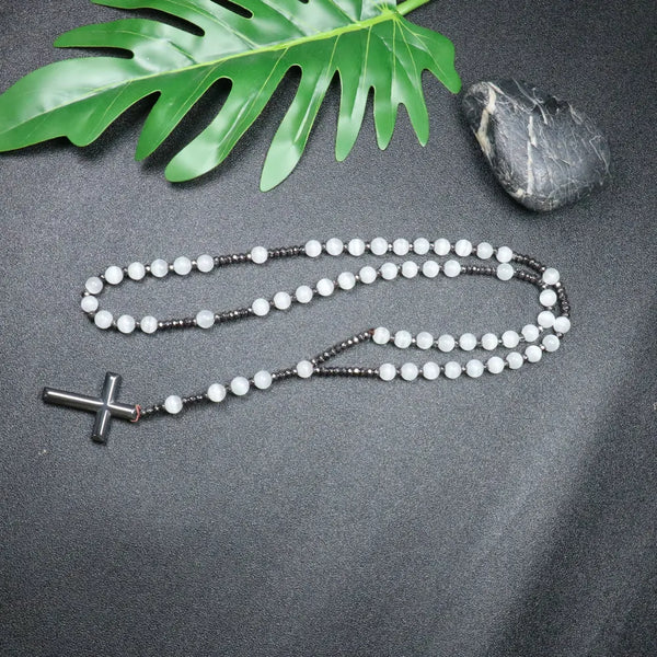 Mixed Quartz Crystal Rosary Beads-ToShay.org