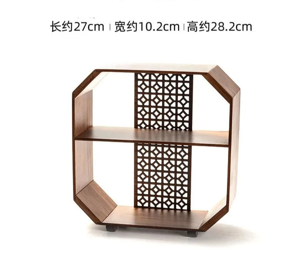 Bamboo Display Shelf-ToShay.org