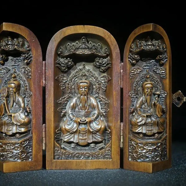 Wood Buddha Box-ToShay.org