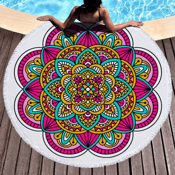 Mandala Beach Mat-ToShay.org