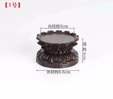 Black Sandalwood Carved Base-ToShay.org