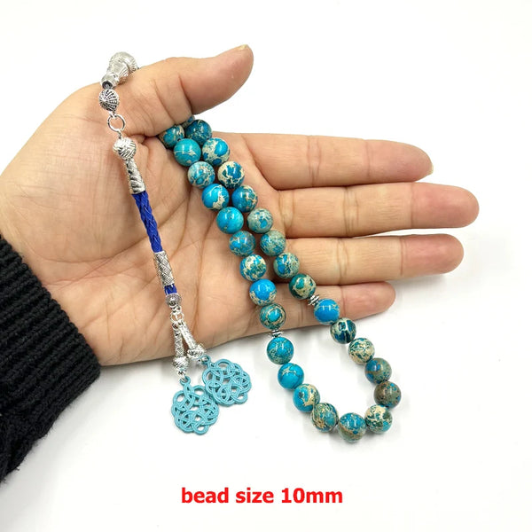 Blue Jasper Prayer Beads-ToShay.org