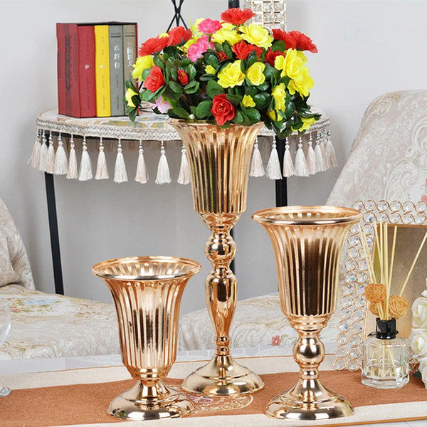 Gold Chalice Vase-ToShay.org