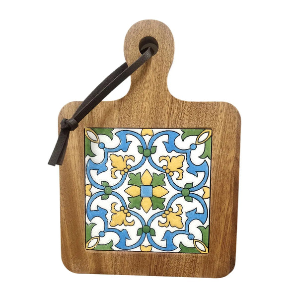 Tile Wood Handle Pot Mat-ToShay.org