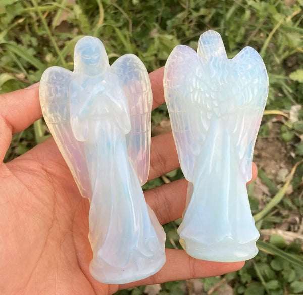 White Opalite Angel-ToShay.org