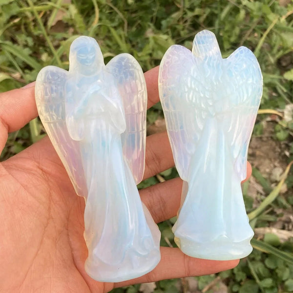 White Opalite Angel-ToShay.org