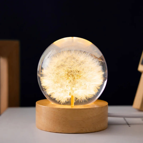 Dandelion Crystal Ball-ToShay.org