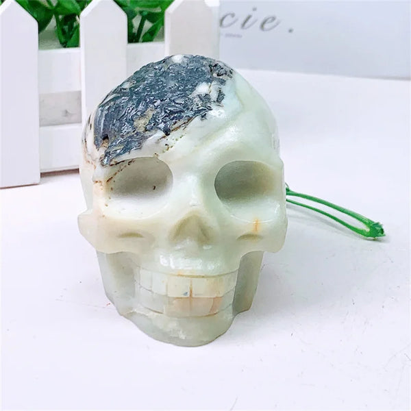 Blue Amazonite Skull-ToShay.org